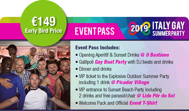 Italy Gay Summer Party Box
