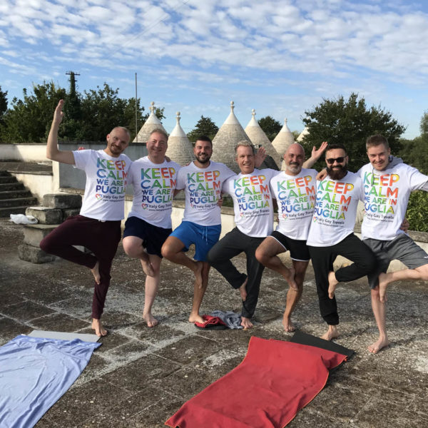 Gay Yoga Holiday Fun