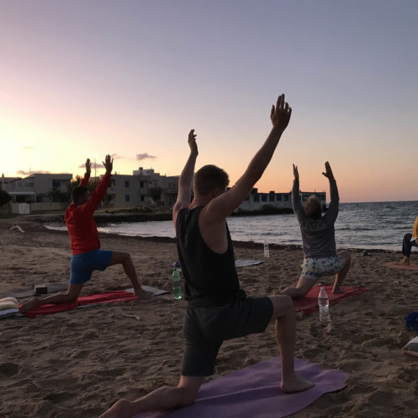 Gay Yoga Holiday on the beach