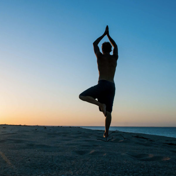 Gay Yoga Tour Italy Pose