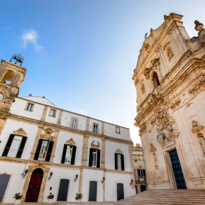 Martina Franca, Puglia. Basilica of San Martino