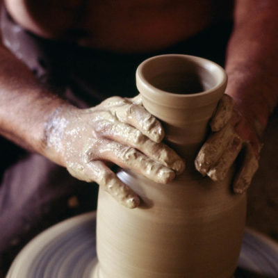 Pottery in Grottaglie, Apulia, Italy