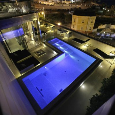 Hotel Palazzo Del Corso rooftop swimming pool