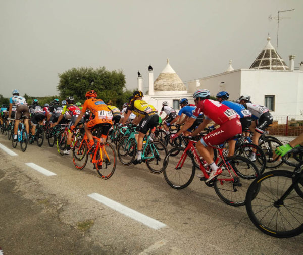 Giro D'Italia passing nearby at Stella Cadente