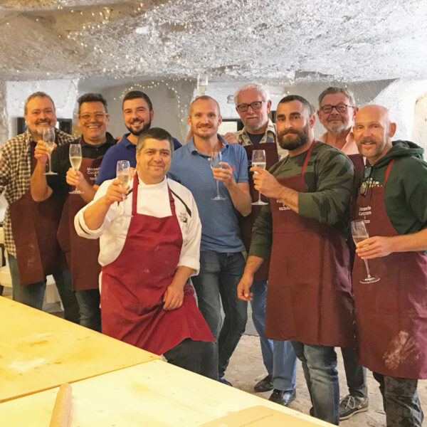 Gay Salento Food Tour team work