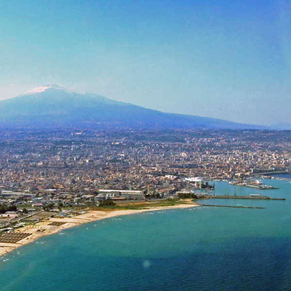 Bustling Mount Etna